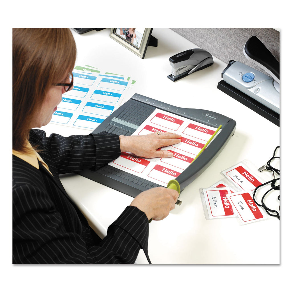 Swingline ClassicCut Lite Paper Trimmer, 10 Sheets, 12" Cut Length,  Durable Plastic Base, 13 x 19.5