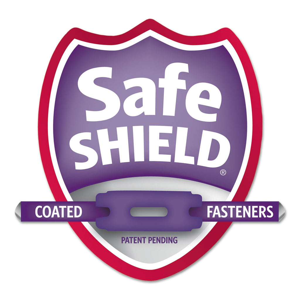 Smead End Tab Pressboard Classification Folders with SafeSHIELD Fasteners, 2 Dividers, Letter Size, Dark Blue, 10/Box
