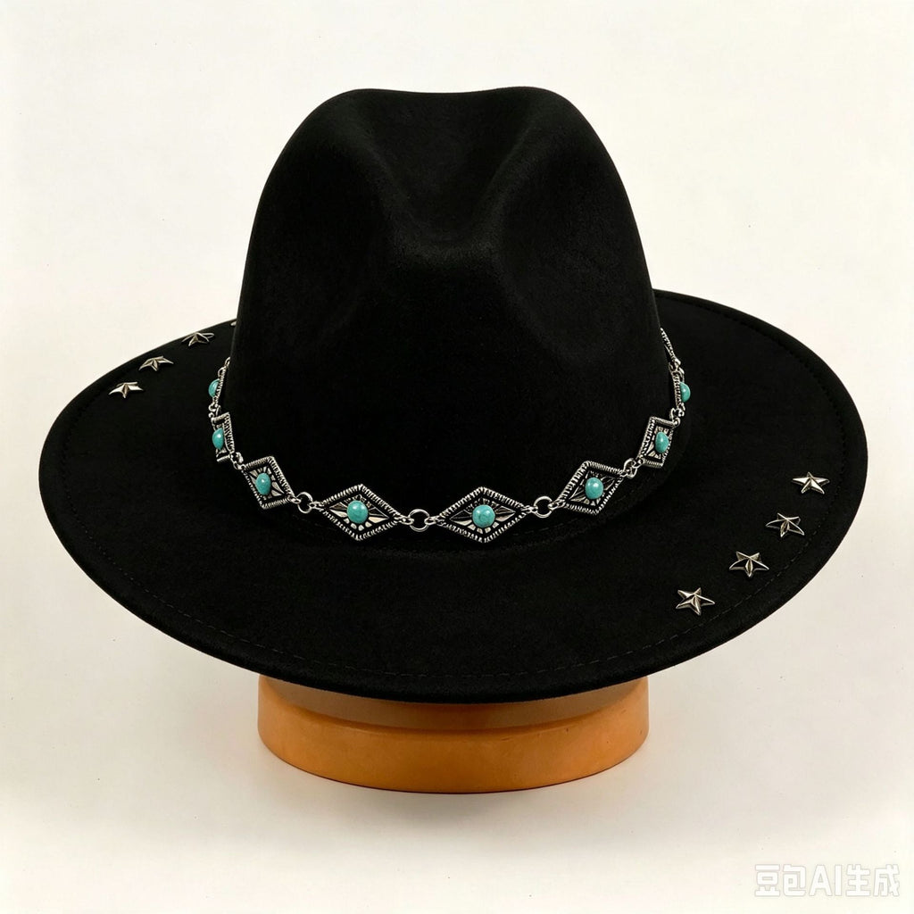 Fashionable Versatile Vintage-patterned Hatdenim Hat