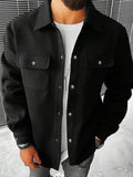 Men's Lapel Loose-fitting Coat Corduroy Jacket