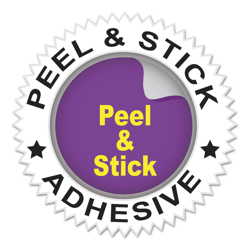 C-Line Peel and Stick Dry Erase Sheets, 8 1/2 x 11, White, 25 Sheets/Box