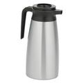 BUNN 1.9 Liter Thermal Pitcher, Stainless Steel/Black