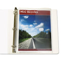 C-Line Poly Binder Pockets, 9.25 x 11.5, Clear, 5/Pack