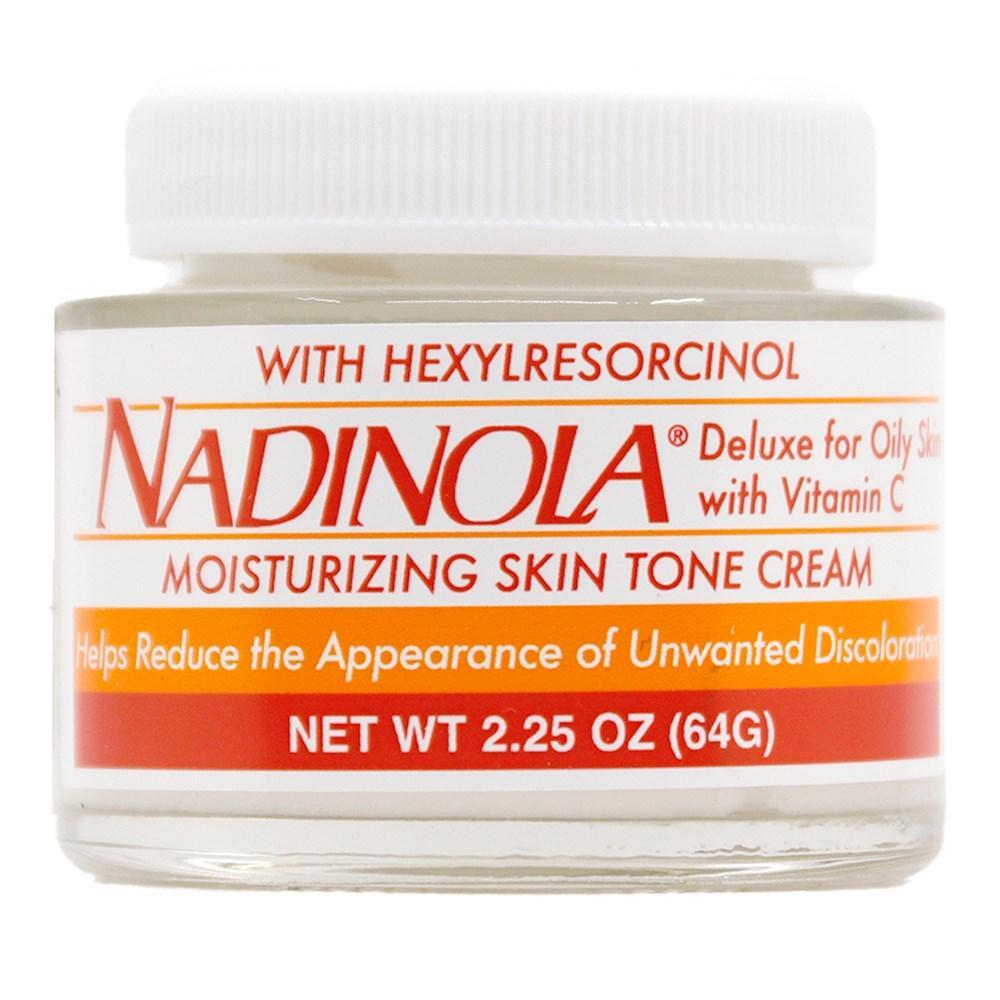 Nadinola Skin Fade Cream Deluxe For Oily Skin, 2.25 Oz