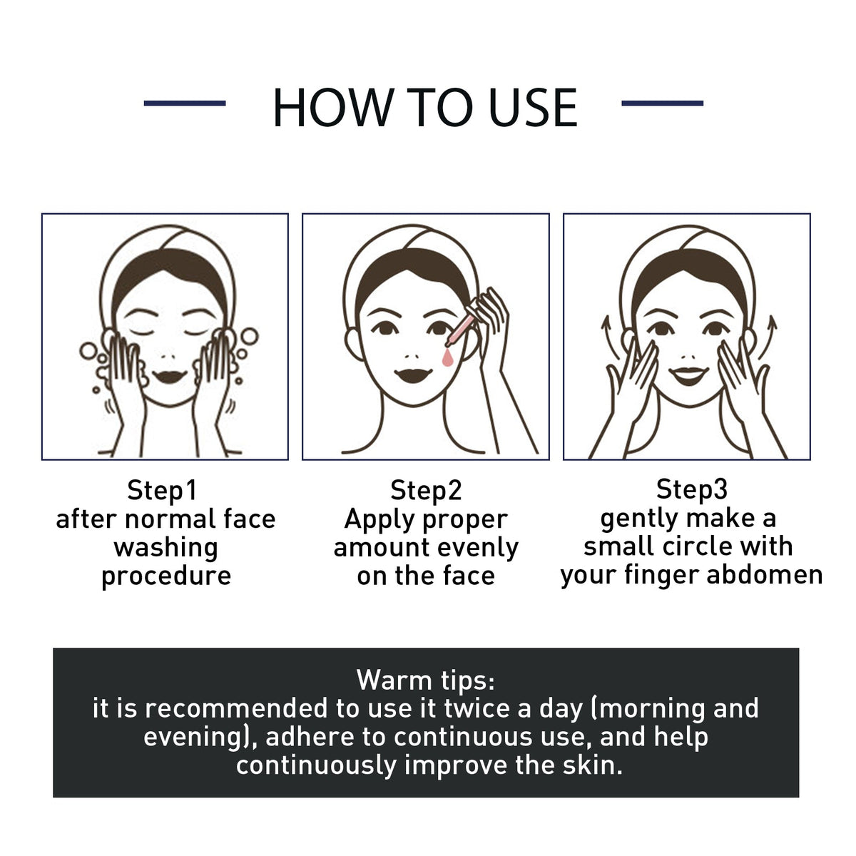 Copper Elixir, Repair Facial Skin Fade Wrinkles Deep Moisturizing Delicate Firming Anti-Aging