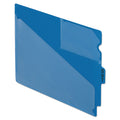 Pendaflex Colored Poly Out Guides with Center Tab, 1/3-Cut End Tab, Out, 8.5 x 11, Blue, 50/Box