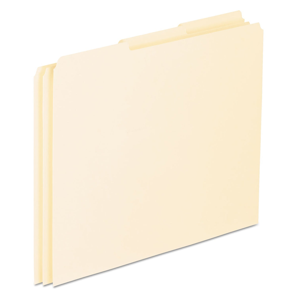 Pendaflex Blank Top Tab File Guides, 1/3-Cut Top Tab, Blank, 8.5 x 11, Manila, 100/Box