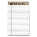 TOPS Second Nature Recycled Ruled Pads, Narrow Rule, 50 White 5 x 8 Sheets, Dozen