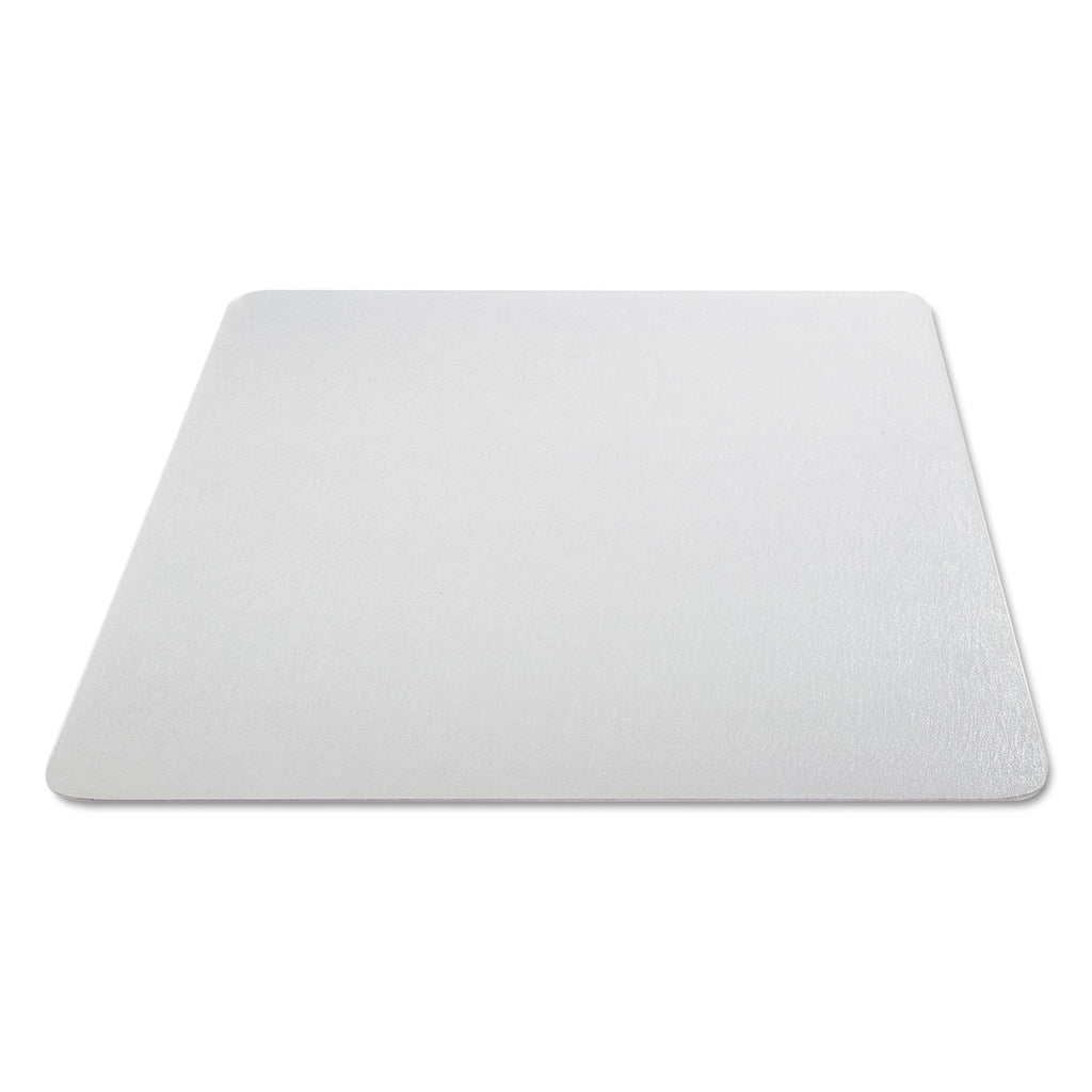 deflecto EconoMat All Day Use Chair Mat for Hard Floors, 45 x 53, Clear