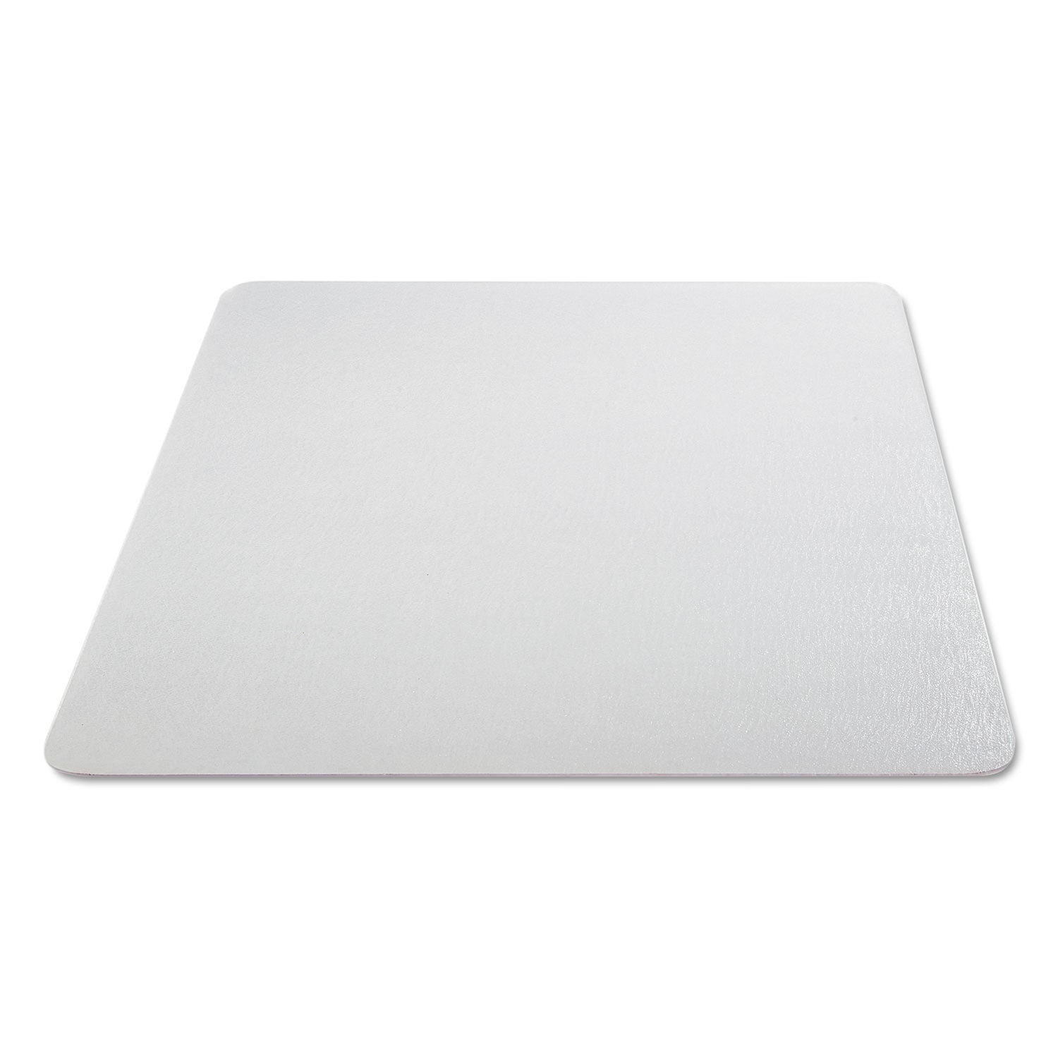 deflecto EconoMat All Day Use Chair Mat for Hard Floors, 45 x 53, Clear