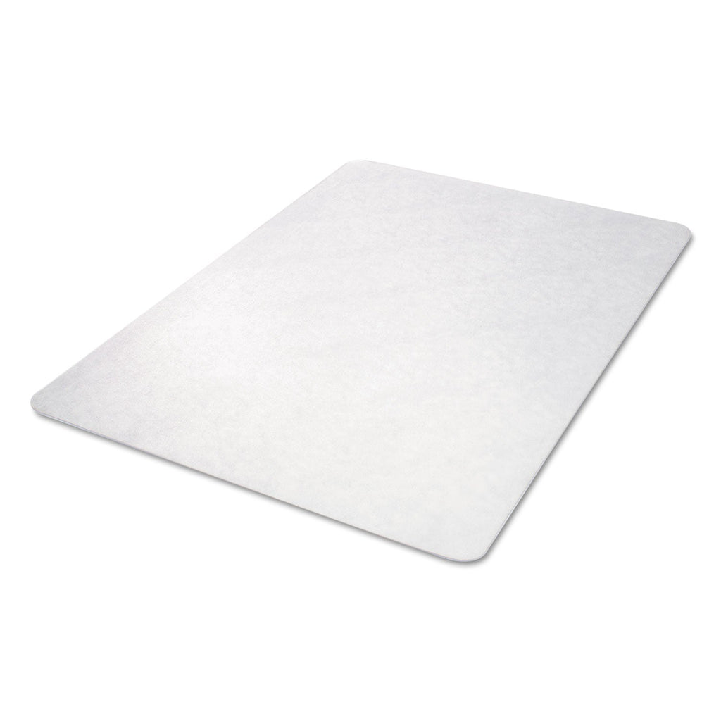 deflecto EconoMat All Day Use Chair Mat for Hard Floors, 45 x 53, Clear