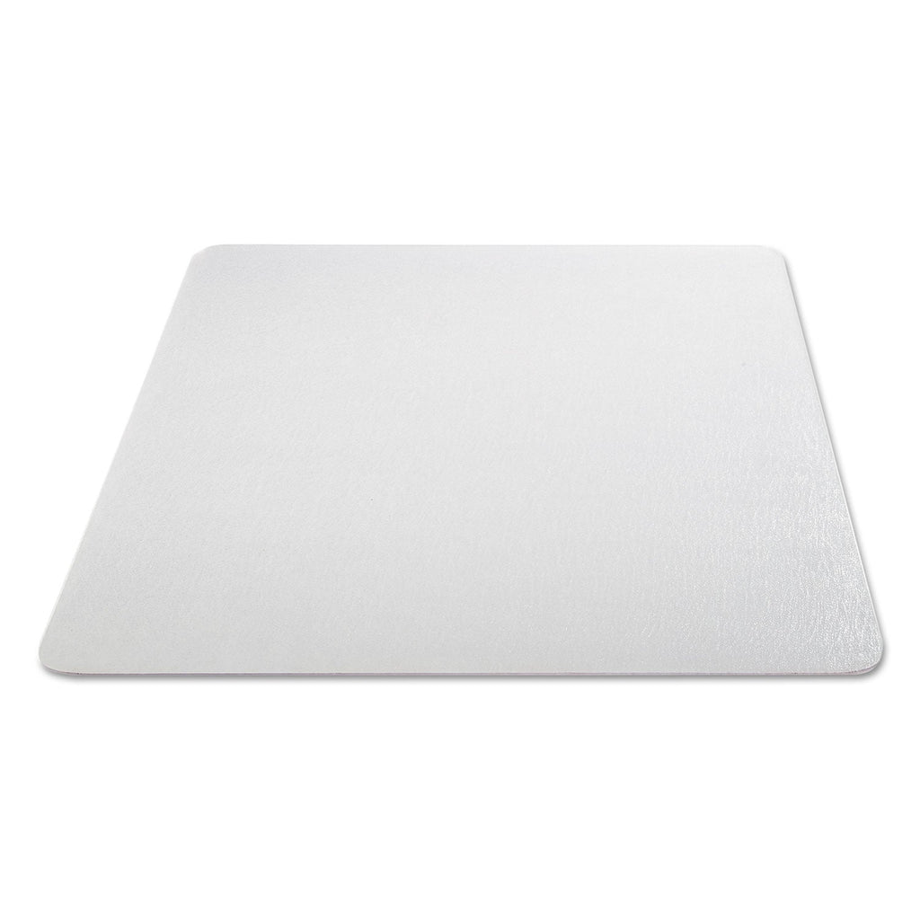 deflecto EconoMat All Day Use Chair Mat for Hard Floors, 45 x 53, Clear