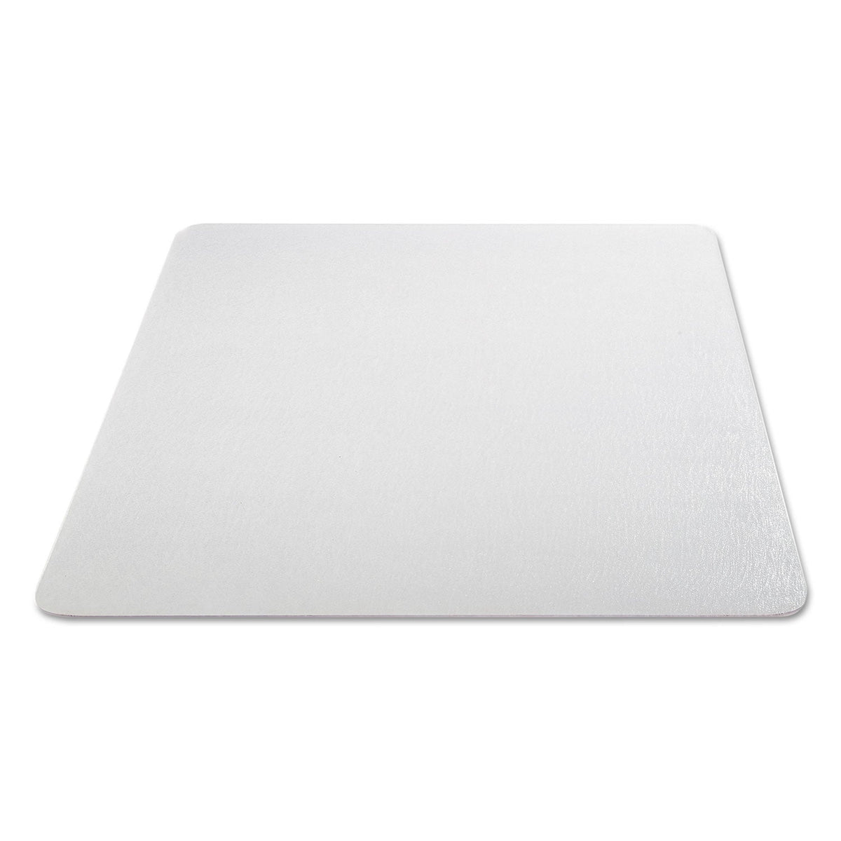 deflecto EconoMat All Day Use Chair Mat for Hard Floors, 45 x 53, Clear