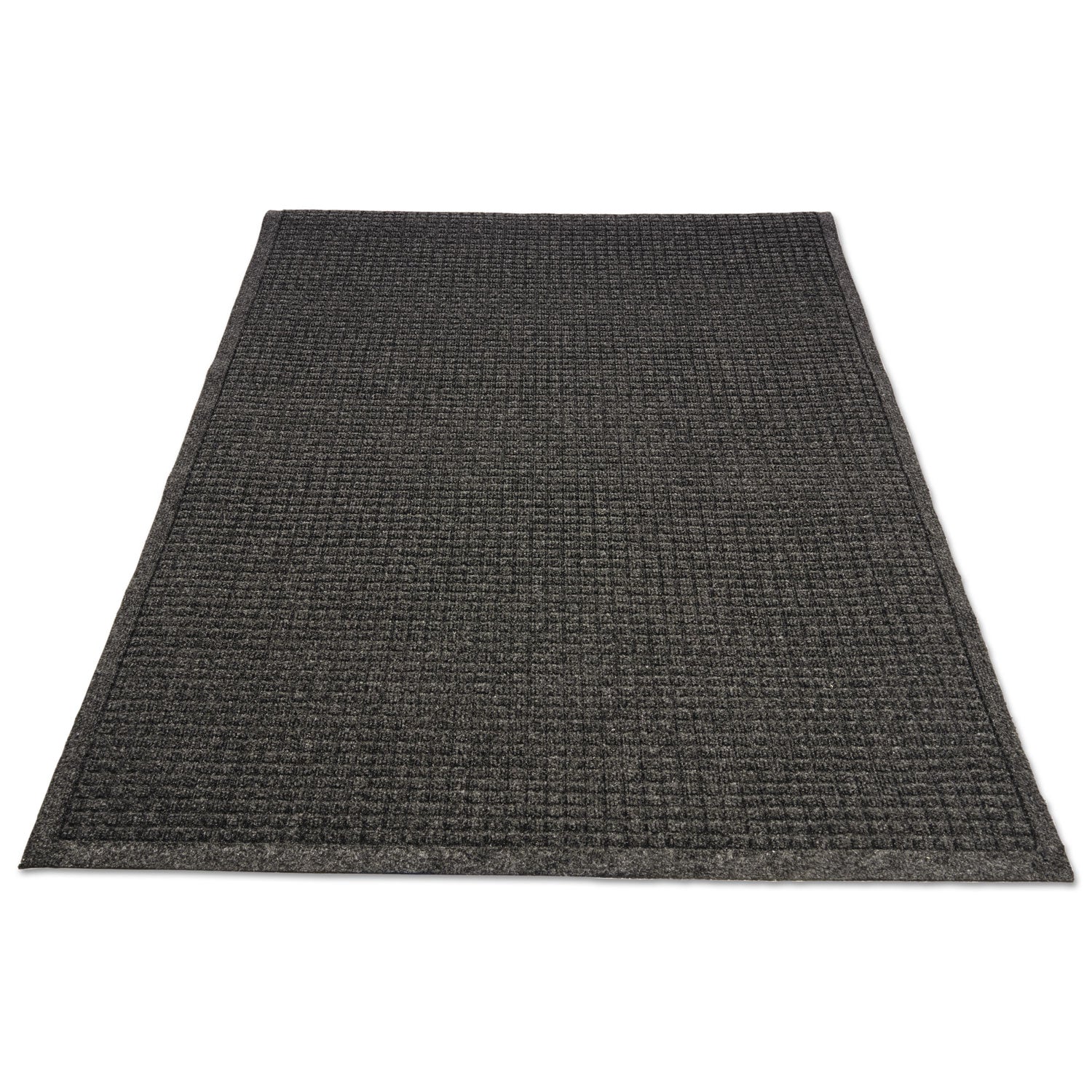Guardian EcoGuard Indoor/Outdoor Wiper Mat, Rubber, 24 x 36, Charcoal
