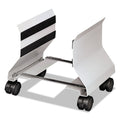 Fellowes Premium CPU Stand, Supports 50 lb, 8w x 9d x 9.5h, Platinum