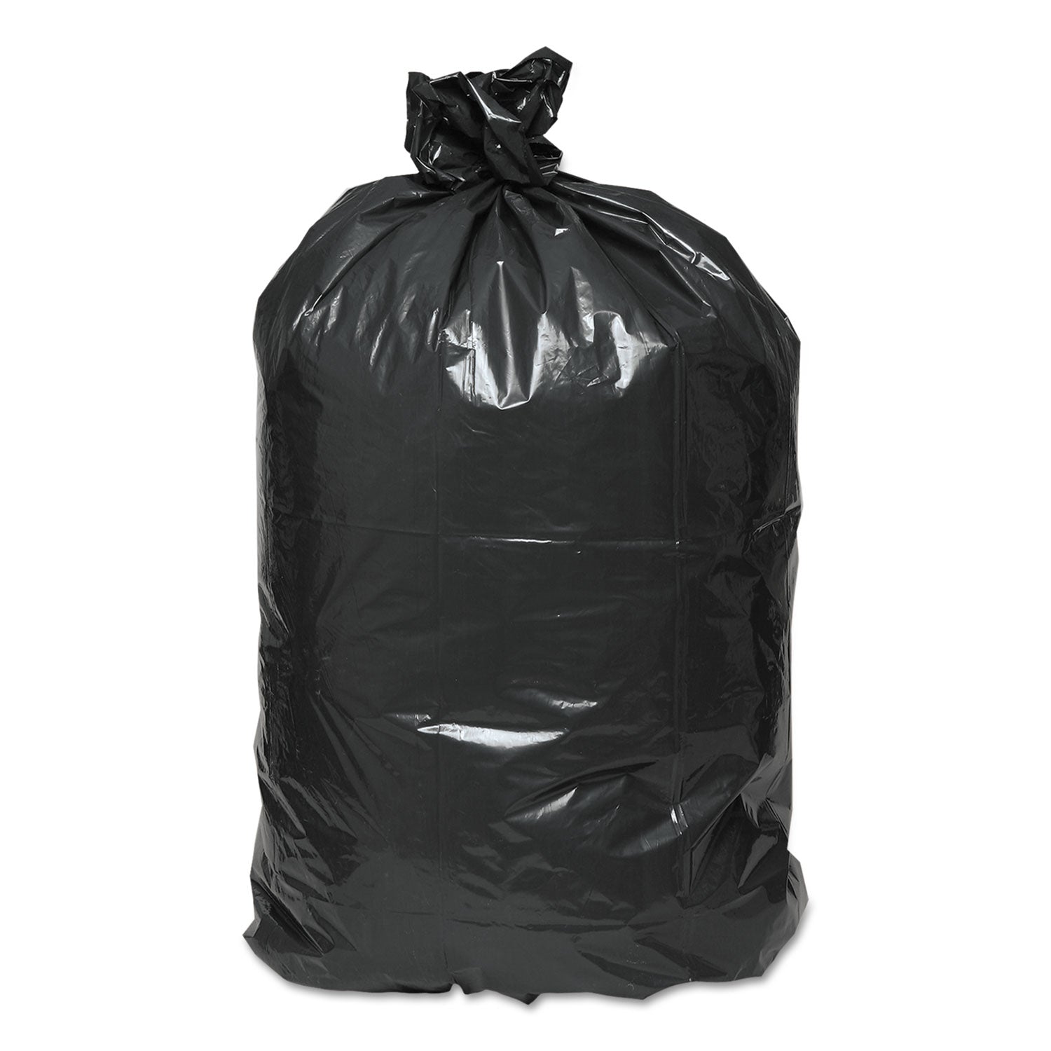 Classic Linear Low-Density Can Liners, 45 gal, 0.63 mil, 40" x 46", Black, 250/Carton