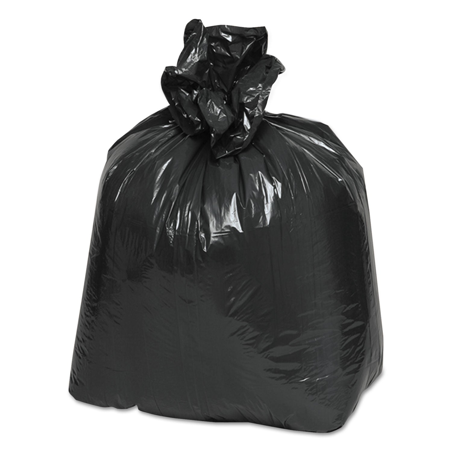 Classic Linear Low-Density Can Liners, 16 gal, 0.6 mil, 24" x 33", Black, 500/Carton