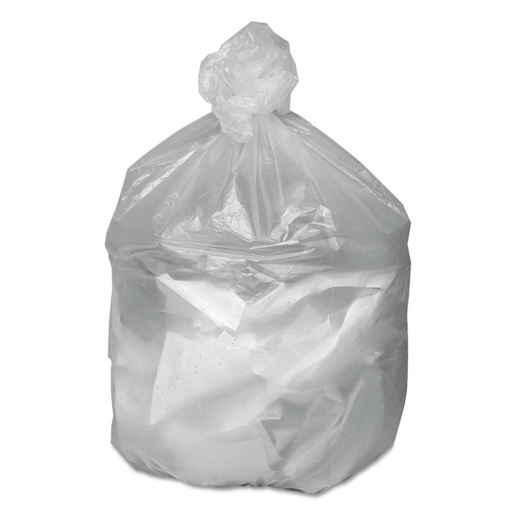 Good 'n Tuff Waste Can Liners, 16 gal, 6 microns, 24" x 31", Natural, 1,000/Carton
