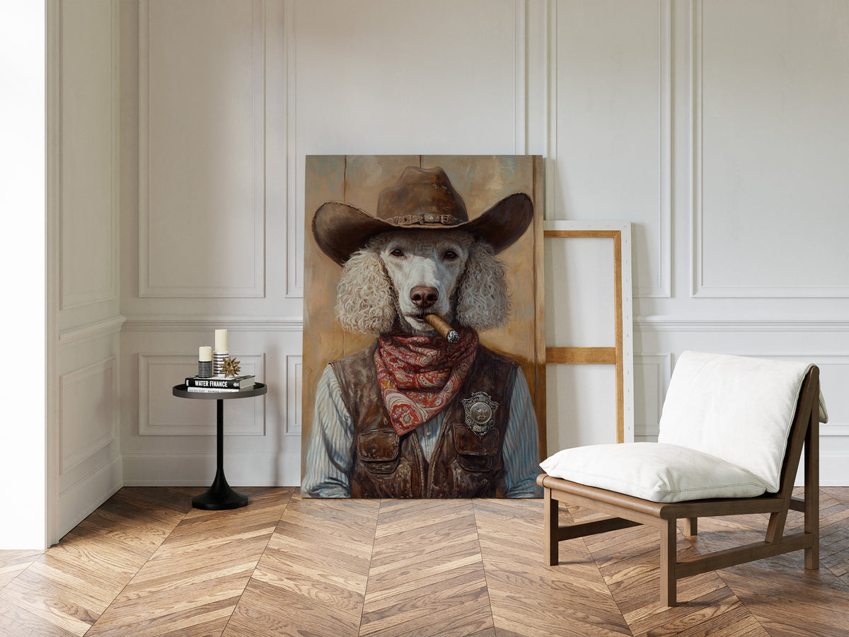 High Noon Poodle Sheriff