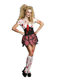 Dreamgirl High School Schoolghoul Schoolgirl Zombie Adult Costume Small 2-6