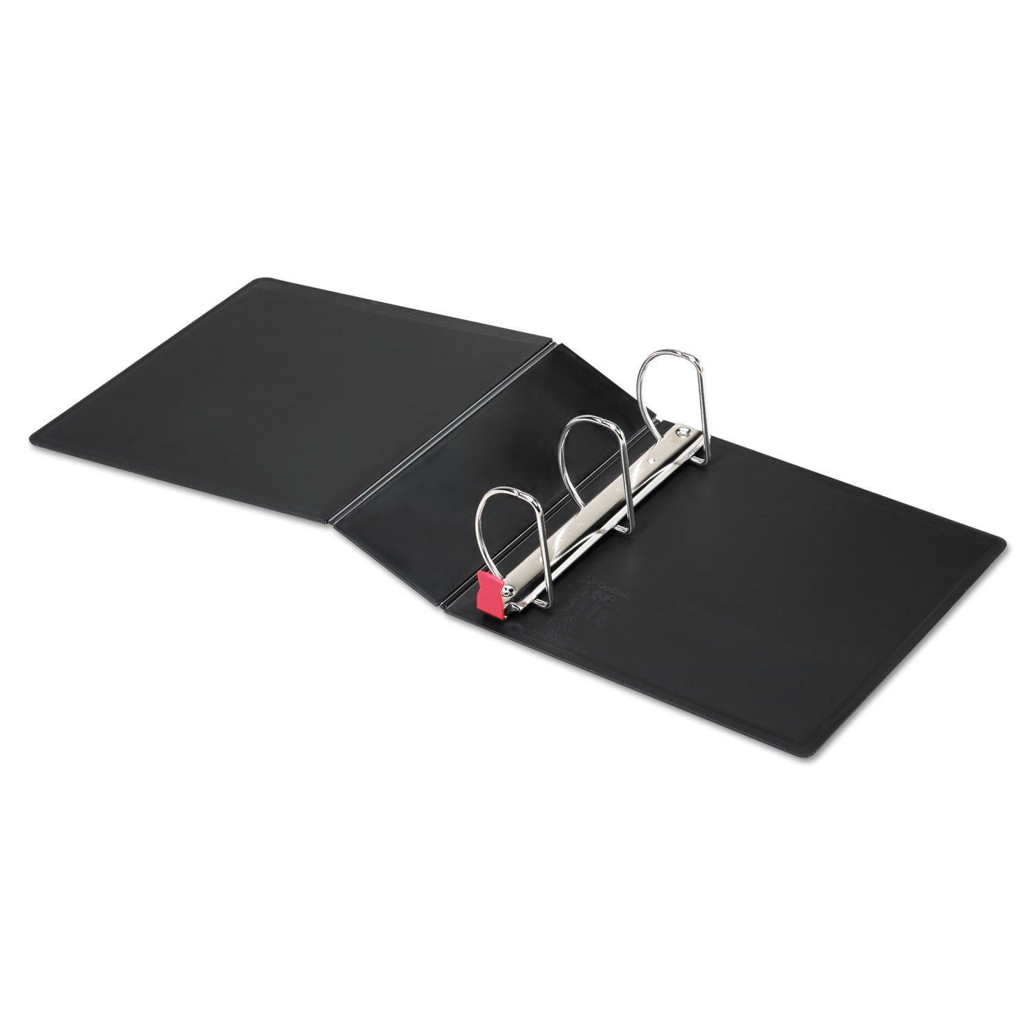 Cardinal SuperLife Easy Open Locking Slant-D Ring Binder, 3 Rings, 4" Capacity, 11 x 8.5, Black