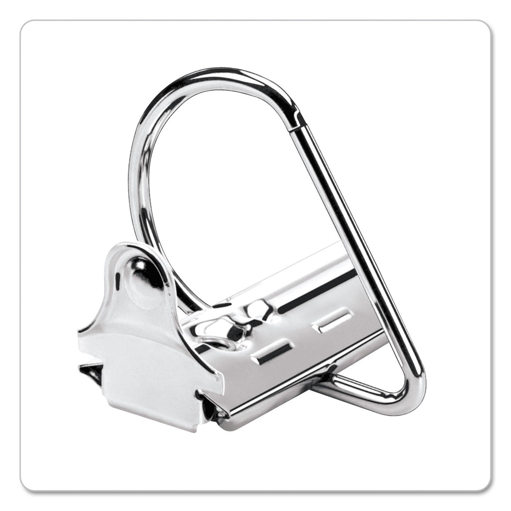 Cardinal ExpressLoad ClearVue Locking D-Ring Binder, 3 Rings, 1.5" Capacity, 11 x 8.5, White