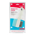 Leader Professional Head Lice & Nit Comb, Stainless Steel Teeth, 1 Count