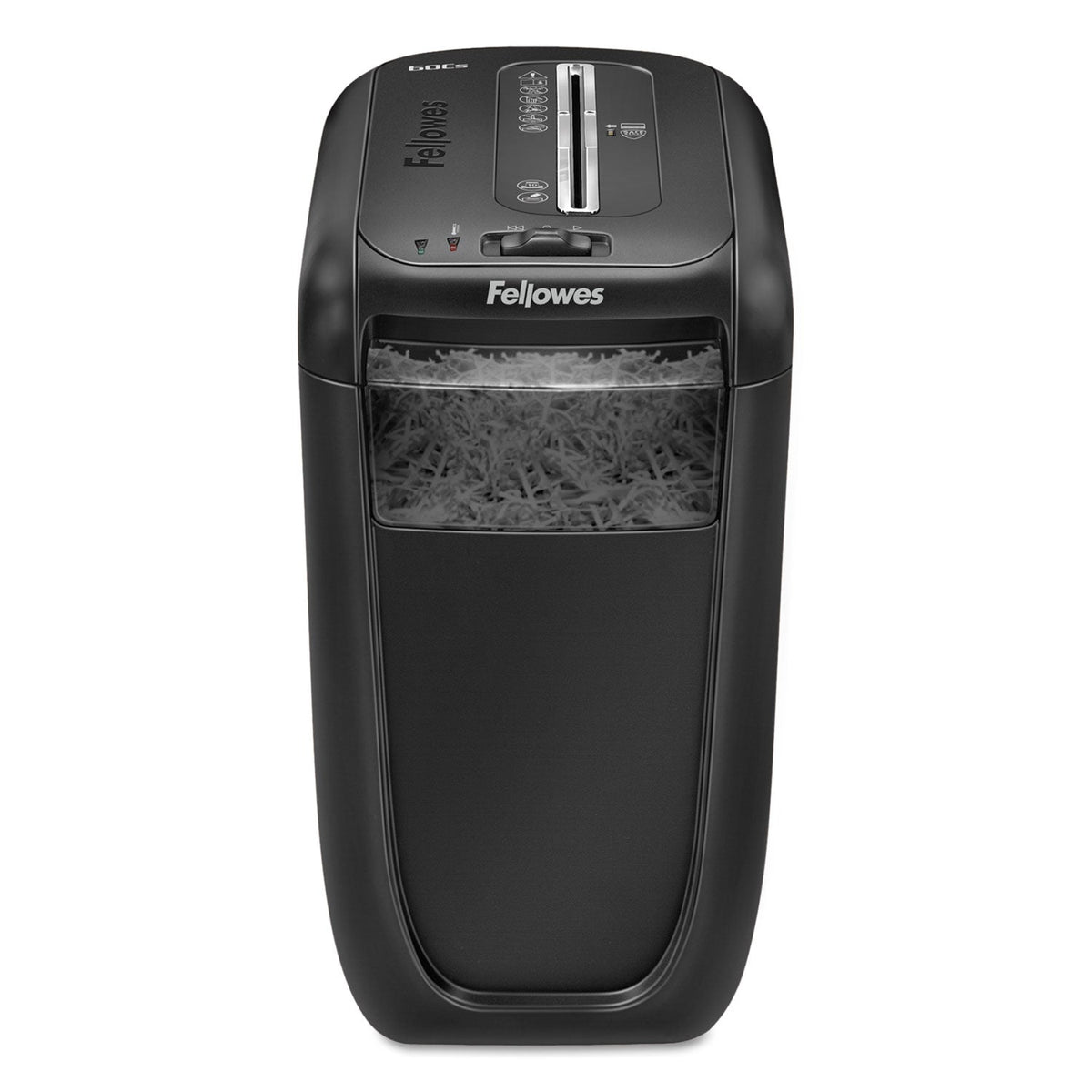 Fellowes Powershred 60Cs Cross-Cut Shredder, 10 Manual Sheet Capacity