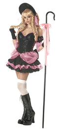 Rebel Toons Rock 'N Fairytales Little Bo Peep Adult Costume Size Small 6-8