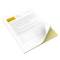 xerox Vitality Multipurpose Carbonless 2-Part Paper, 8.5 x 11, Canary/White, 5,000/Carton