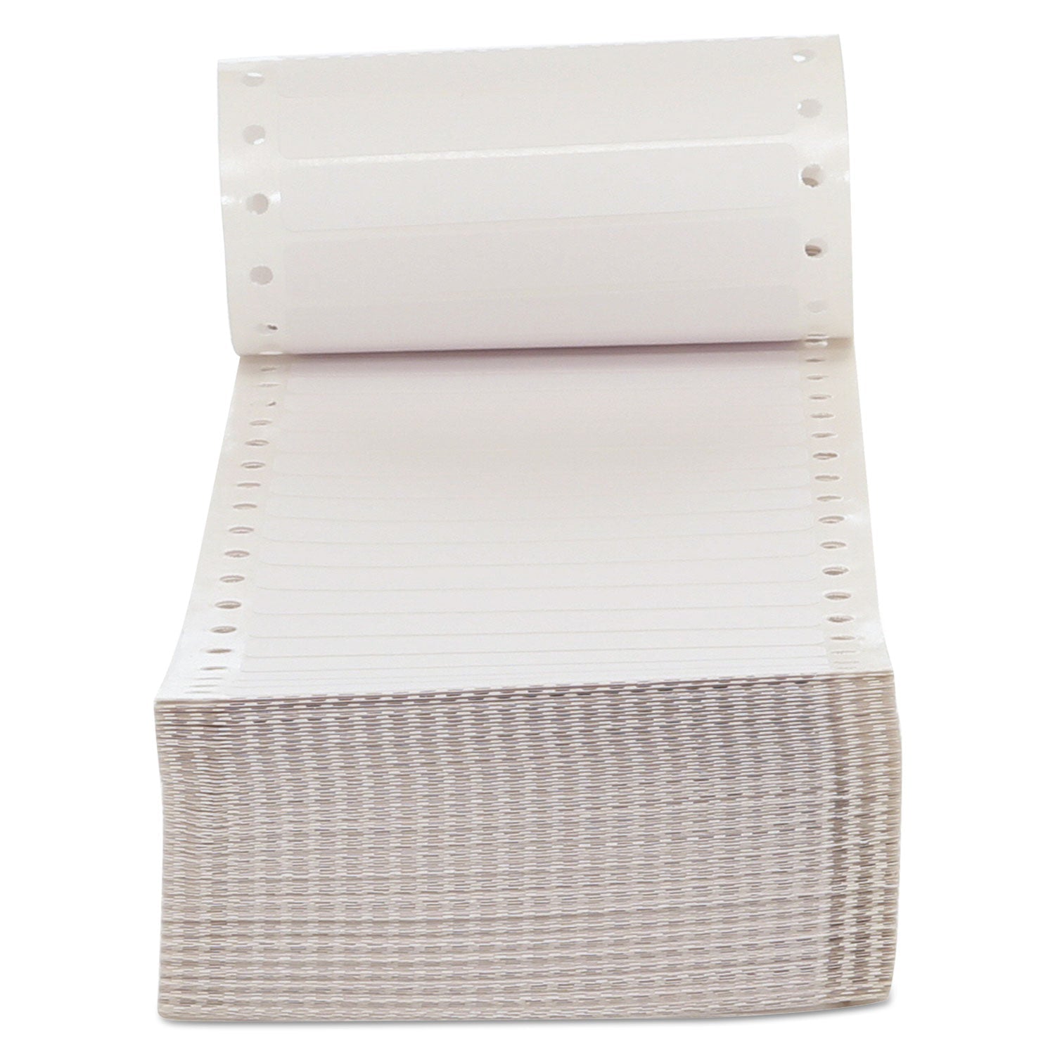 Universal Dot Matrix Printer Labels, Dot Matrix Printers, 0.44 x 3.5, White, 5,000/Box