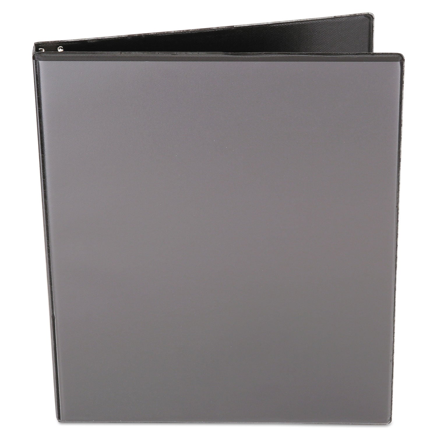 Universal Economy Round Ring View Binder, 3 Rings, 0.5" Capacity, 11 x 8.5, Black