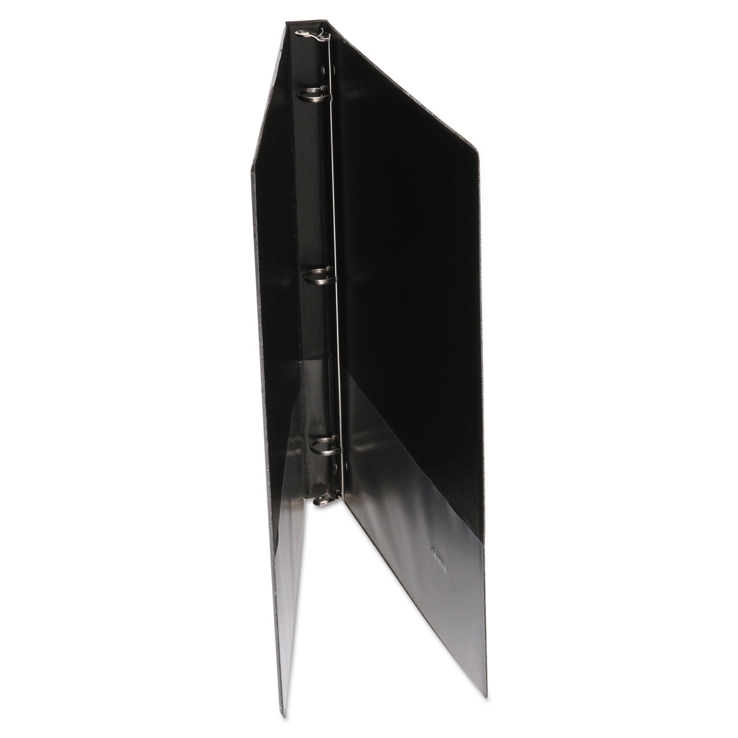 Universal Economy Round Ring View Binder, 3 Rings, 0.5" Capacity, 11 x 8.5, Black