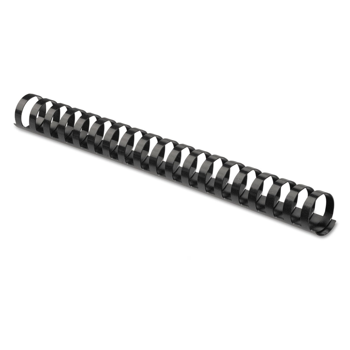 Fellowes Plastic Comb Bindings, 1" Diameter, 200 Sheet Capacity, Black, 10/Pack
