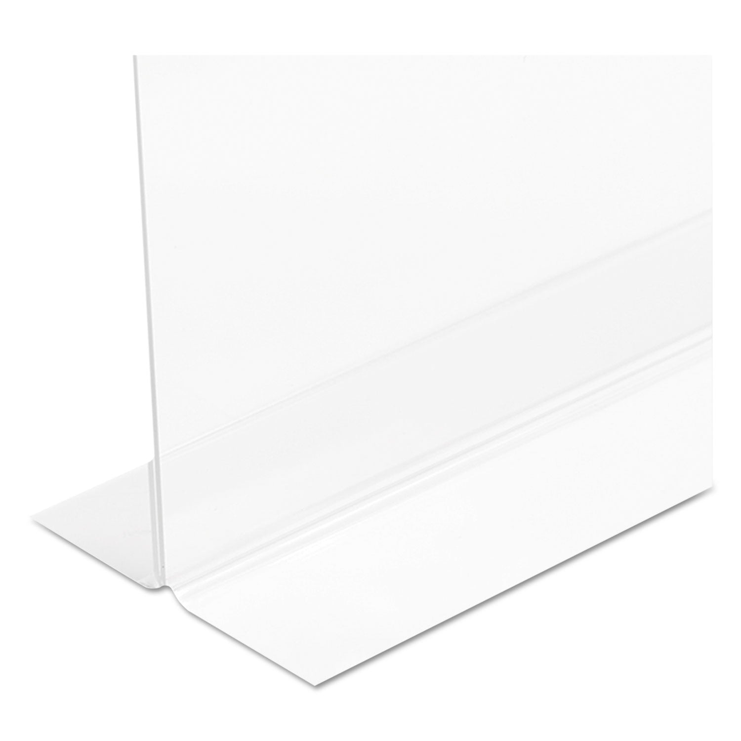 deflecto Classic Image Double-Sided Sign Holder, 11 x 8.5 Insert, Clear