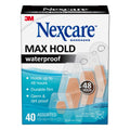 Nexcare Bandages Max Hold Waterproof Bandages, Assorted
