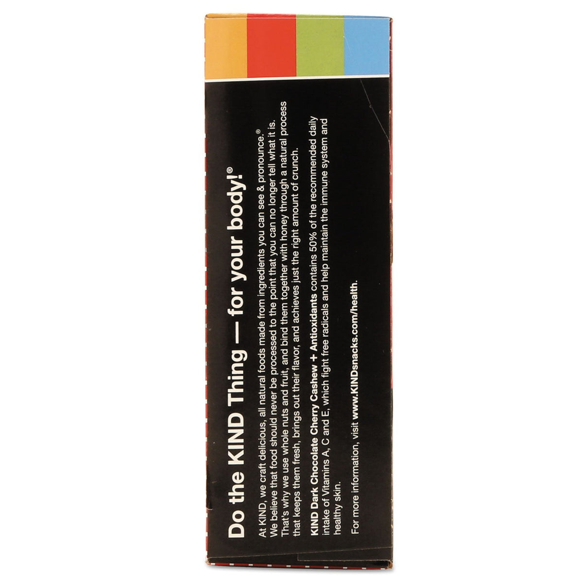 KIND Plus Nutrition Boost Bar, Dk ChocolateCherryCashew/Antioxidants, 1.4 oz, 12/Box