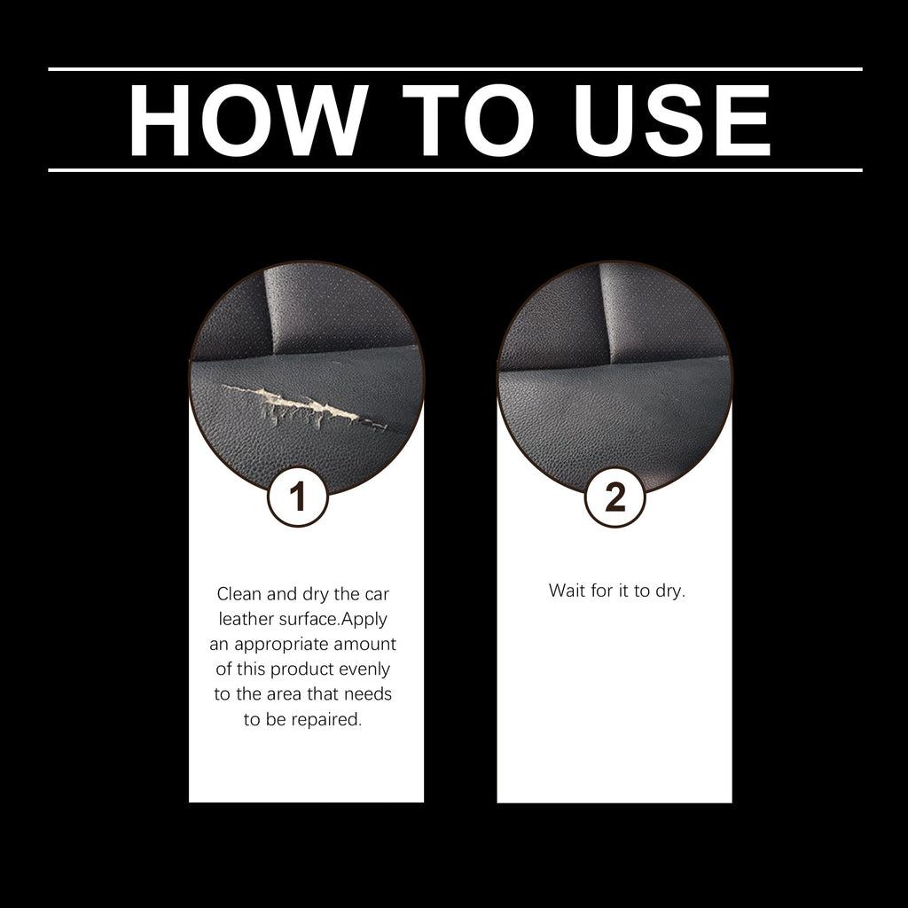 Automotive Leather Repair Fluid Repair Scratches And Cracks Restore Luster Wear Resistant Leather Repair Glue