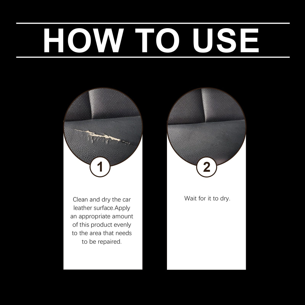 Automotive Leather Repair Fluid Repair Scratches And Cracks Restore Luster Wear Resistant Leather Repair Glue