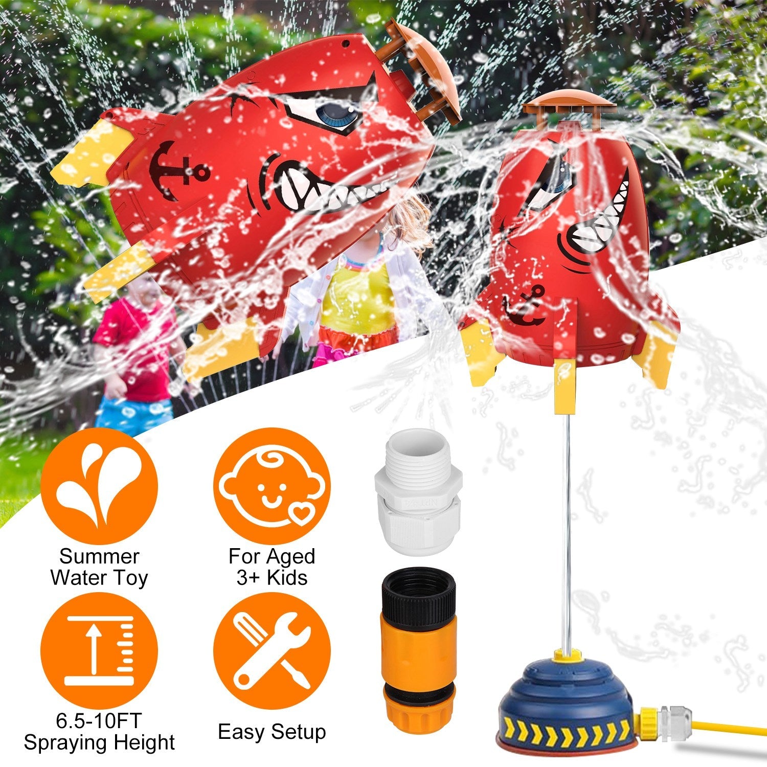 GBruno Rocket Sprinkler Launcher