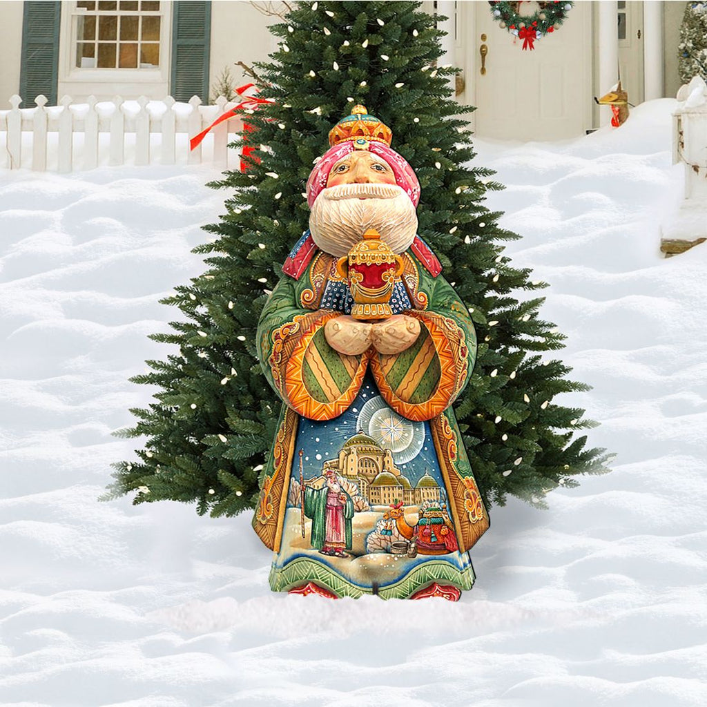 King Gaspar Nativity Outdoor Decor by G. DeBrekht - Nativity Holiday Decor - 8152651F