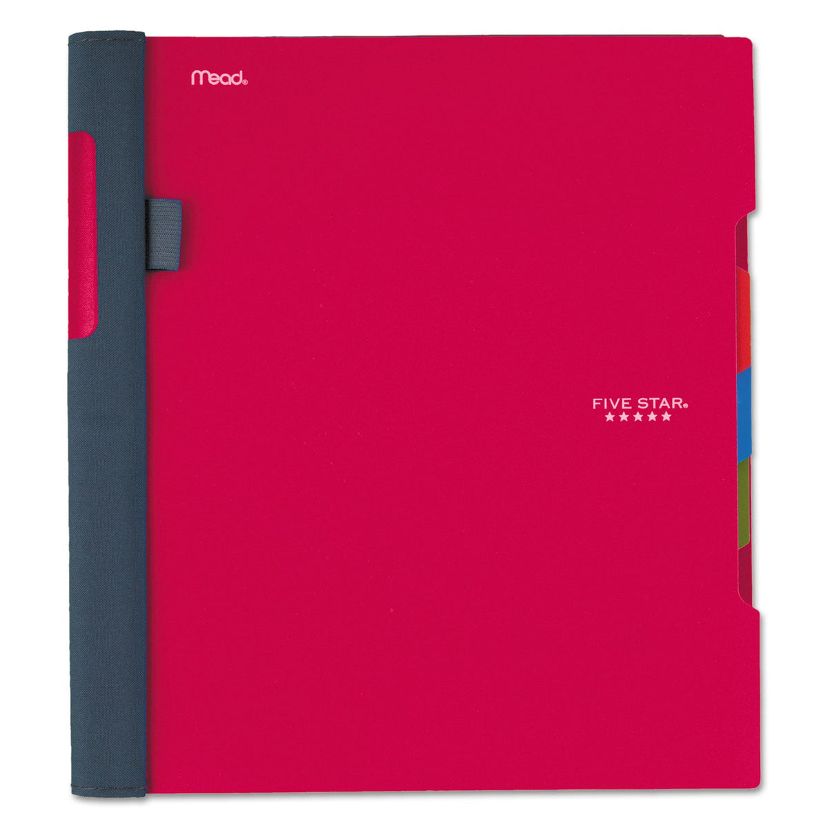Five Star Advance Wirebound Notebook, 3 Subject, Medium/College Rule, Randomly Assorted Covers, 11 x 8.5, 150 Sheets
