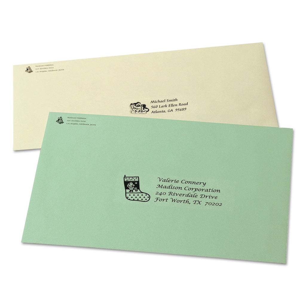 Avery Matte Clear Easy Peel Mailing Labels w/ Sure Feed Technology, Laser Printers, 1 x 2.63, Clear, 30/Sheet, 50 Sheets/Box