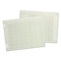 Wilson Jones Accounting Sheets, 30 Columns, 11 x 17, Green, Loose Sheet, 100/Pack