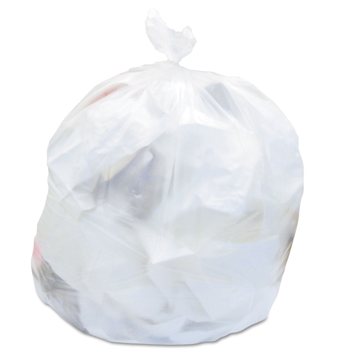 Heritage High-Density Waste Can Liners, 10 gal, 6 microns, 24" x 24", Natural, 1,000/Carton