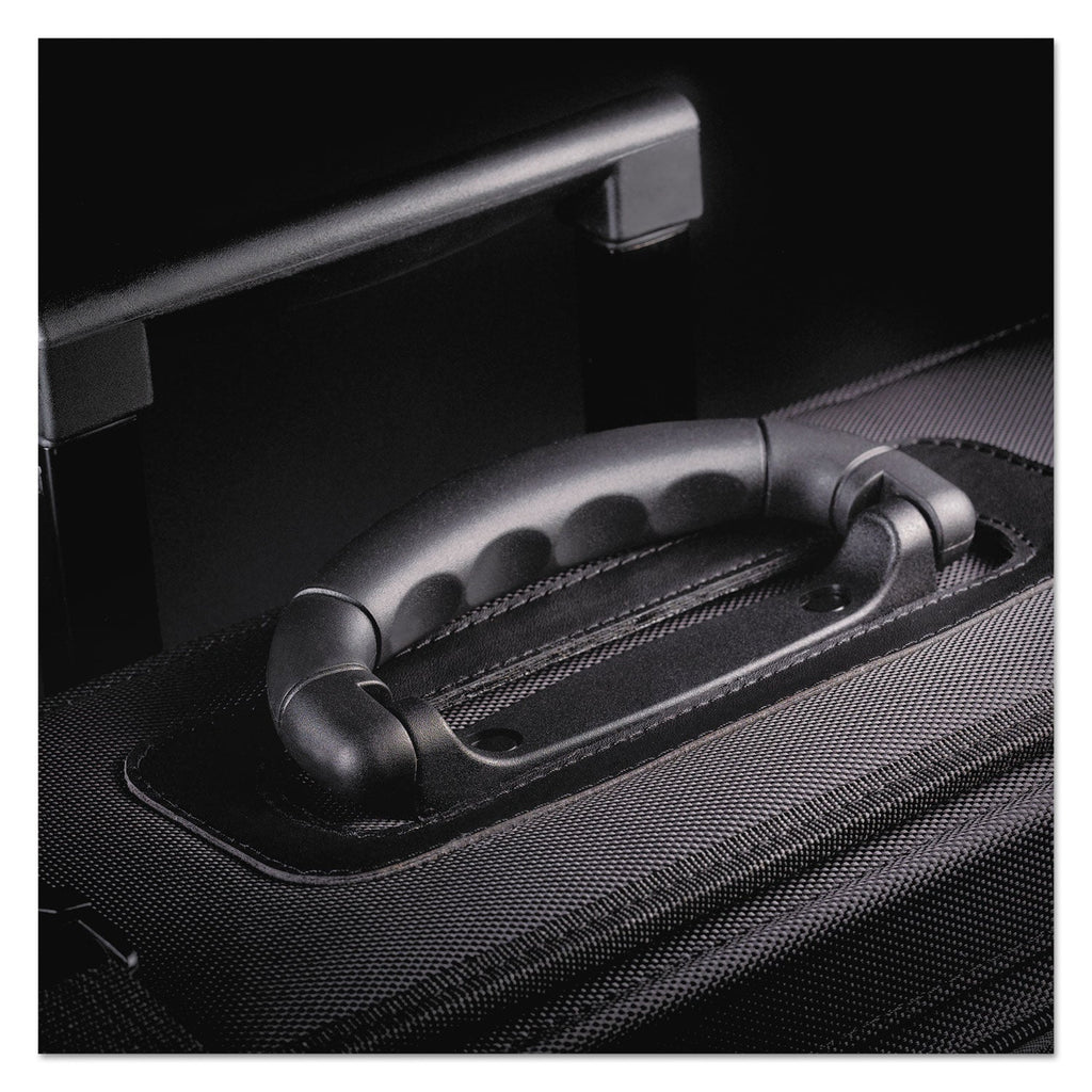 Solo Classic Rolling Catalog Case, Fits Devices Up to 17.3", Polyester, 18 x 7 x 14, Black