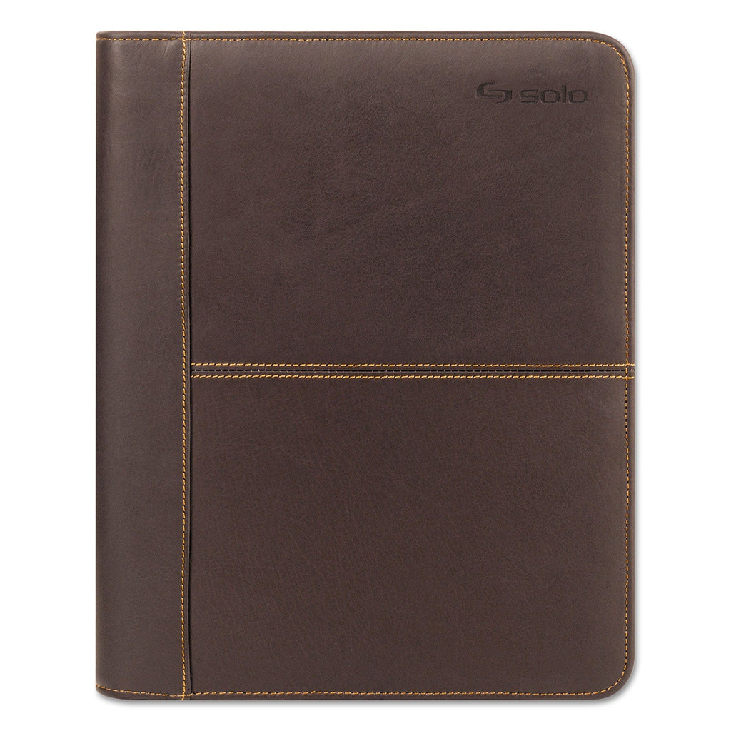 Solo Premiere Leather Universal Tablet Case, Fits 8.5" to 11" Tablets, Espresso