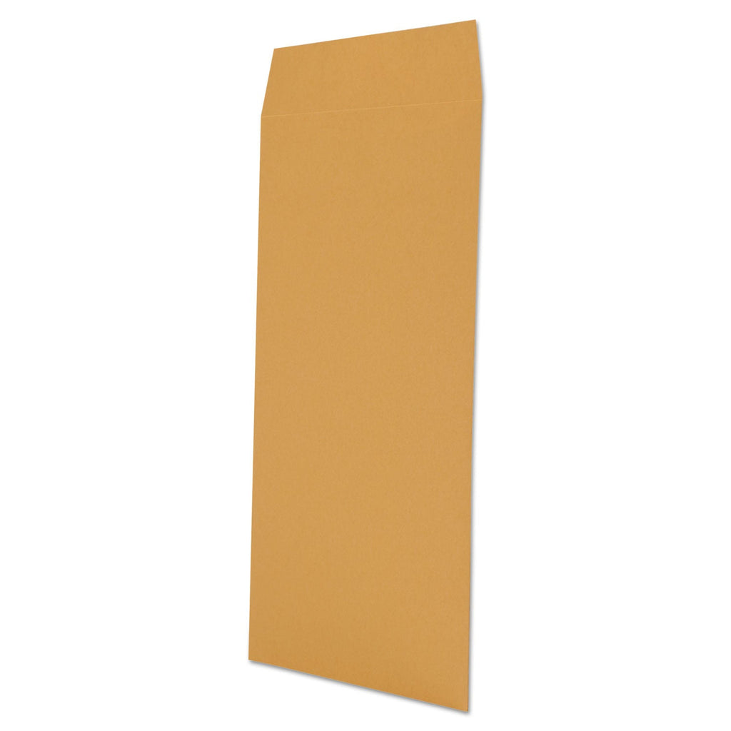 Universal Catalog Envelope, 24 lb Bond Weight Paper, #10 1/2, Square Flap, Gummed Closure, 9 x 12, Brown Kraft, 250/Box