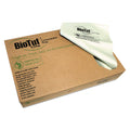 Heritage Biotuf Compostable Can Liners, 60 gal, 0.9 mil, 38" x 58", Green, 100/Carton