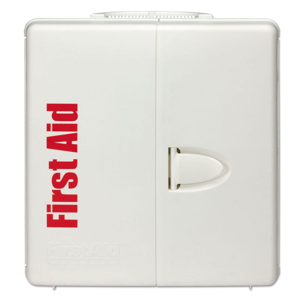 First Aid Only ANSI 2015 SmartCompliance General Business First Aid Station, 50 People, 202 Pieces, Plastic Case